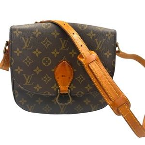 Louis Vuitton Brown and Tan Crossbody Bag